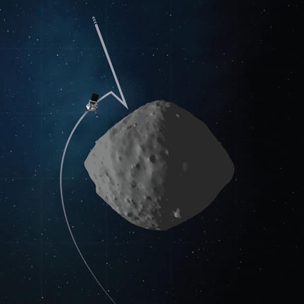تمرین فضاپیمای اُزیریس-رک برای فرود روی سیارک بنو