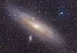 کهکشان آندرومدا در نور مرئی