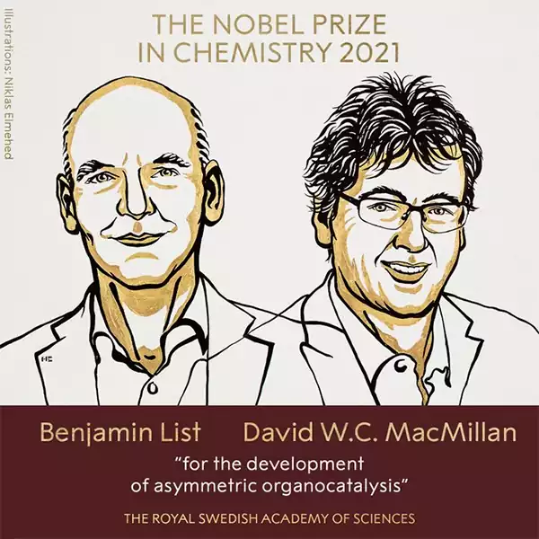 برندگان نوبل شیمی 2021