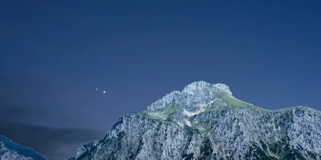 چگونه «بوسه آسمانی» مشتری و زهره را در آسمان شب ببینیم